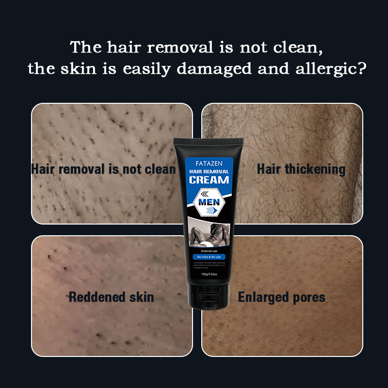 Mild Non-Irritating 5 Minutes Painless Permanent Fast Deep Hair Removal Cream
