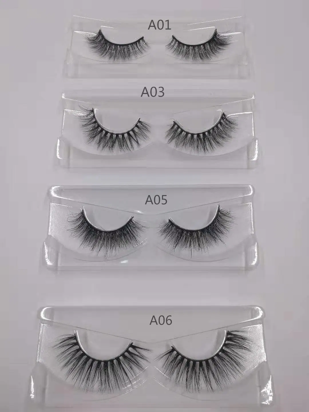 Labor Hair 3D Soft Mink Hair False Eyelashes Handmade Makeup Tools