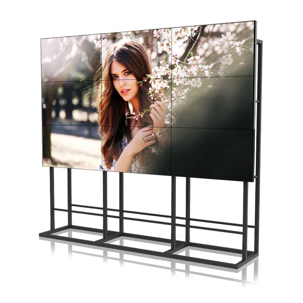 55-дюймовый рекламный дисплей с узкой рамкой для видеостены