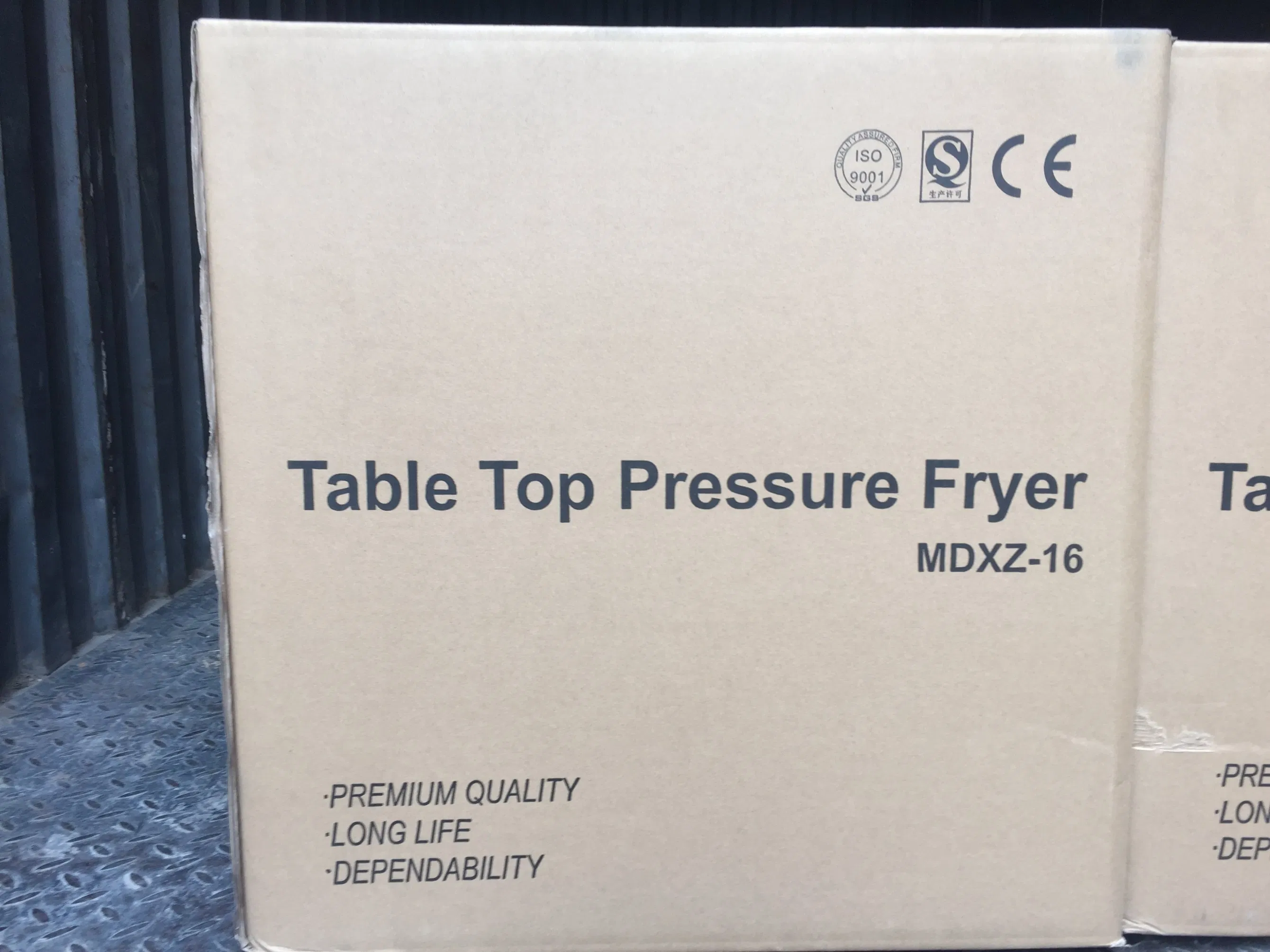 Commercial Small Counter Top Table Top Oil Fried Home Pressure Fryer