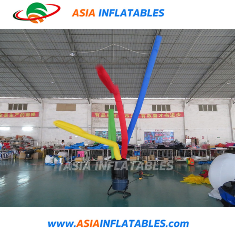 Inflatable Colorful Dancing Tube for Advertising