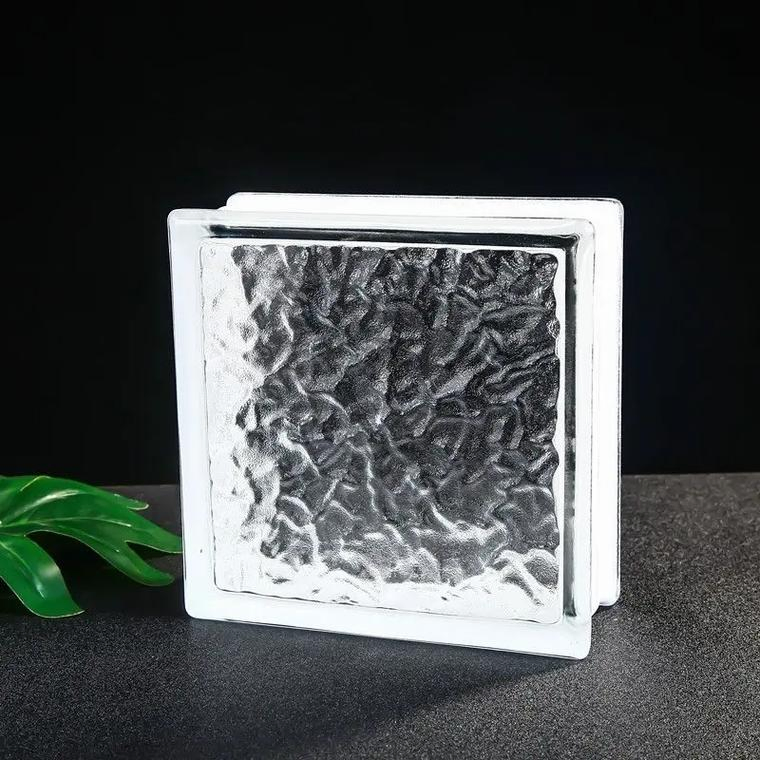 Glass Brick Block for Lamp House Fire Pit Bar Coffee Table Architecture Art