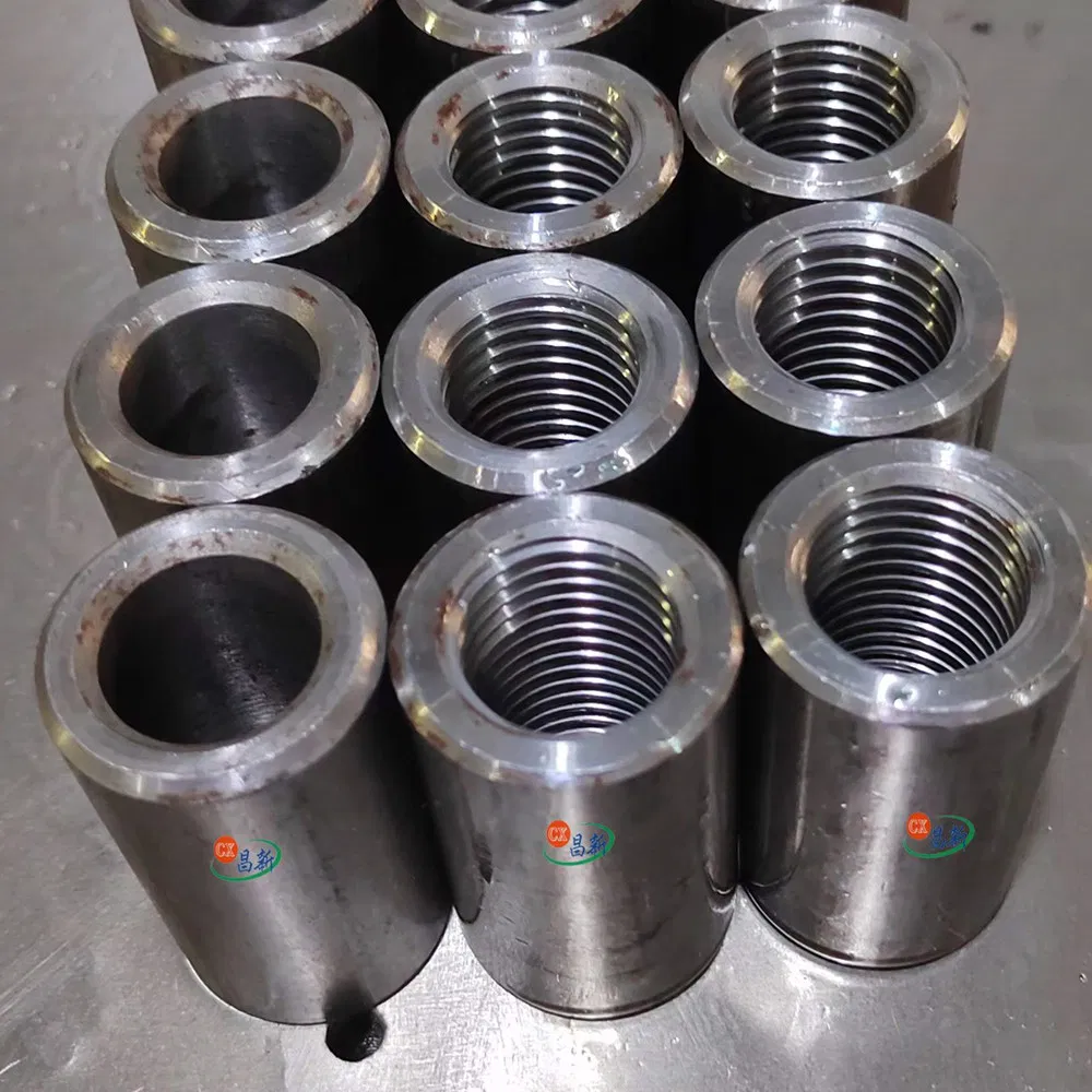 Fully Automatic Tapping Machine for High Quality Construction Material Rebar Couplers Steel Bar Sleeve Connection Pipe Fitting Coupling Steel Pipe Fitting