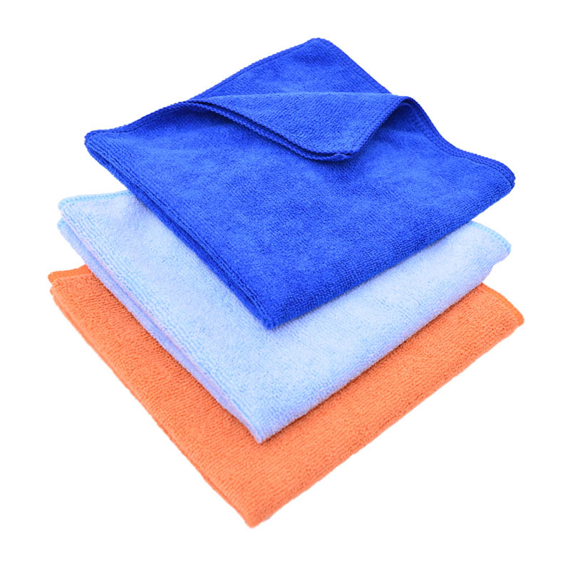 Customized Logo Microfiber Cloth Towels Absorbent Water Microfiber Towel for Kitchen Dish Washing Table Wiping