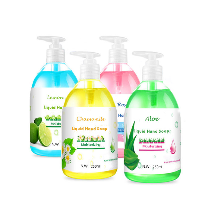 High Quality 500ml Customized Moisturising Scented Hand Wash Liquid Hand Soap