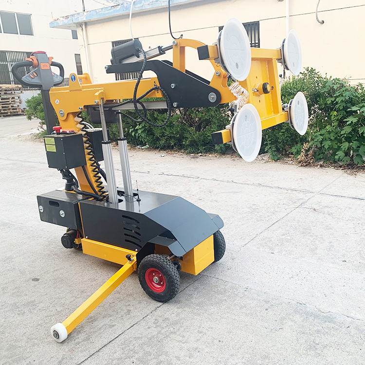 Vacuum Lifting Rubber Robot Suction Cup Glass Lifter 400kg Installation Vehicle