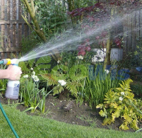 Hose End High Power Pressure Long Handle Water Jet Cleaning Sprayer with Brass Nozzle