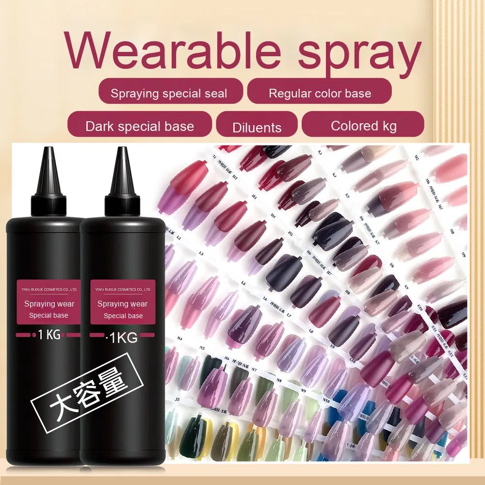 6 Color Ombre Gel Polish Set Soft Blue Gradient for Perfect Color Blending
