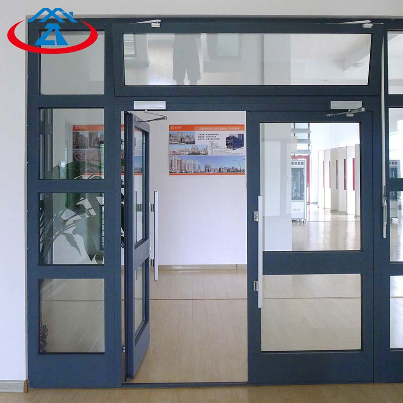 Modern Style Cheap Price Single/Double Glass Aluminum Swing Door