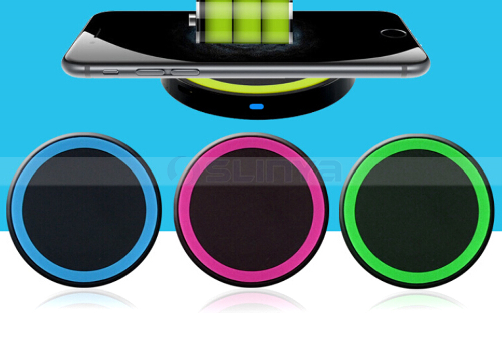 portable Mobile Phone Use Qi Wireless Charger Recieve Power Bank for iPhone 6s Plus Samsung S6 Edge Smart Cell Phone