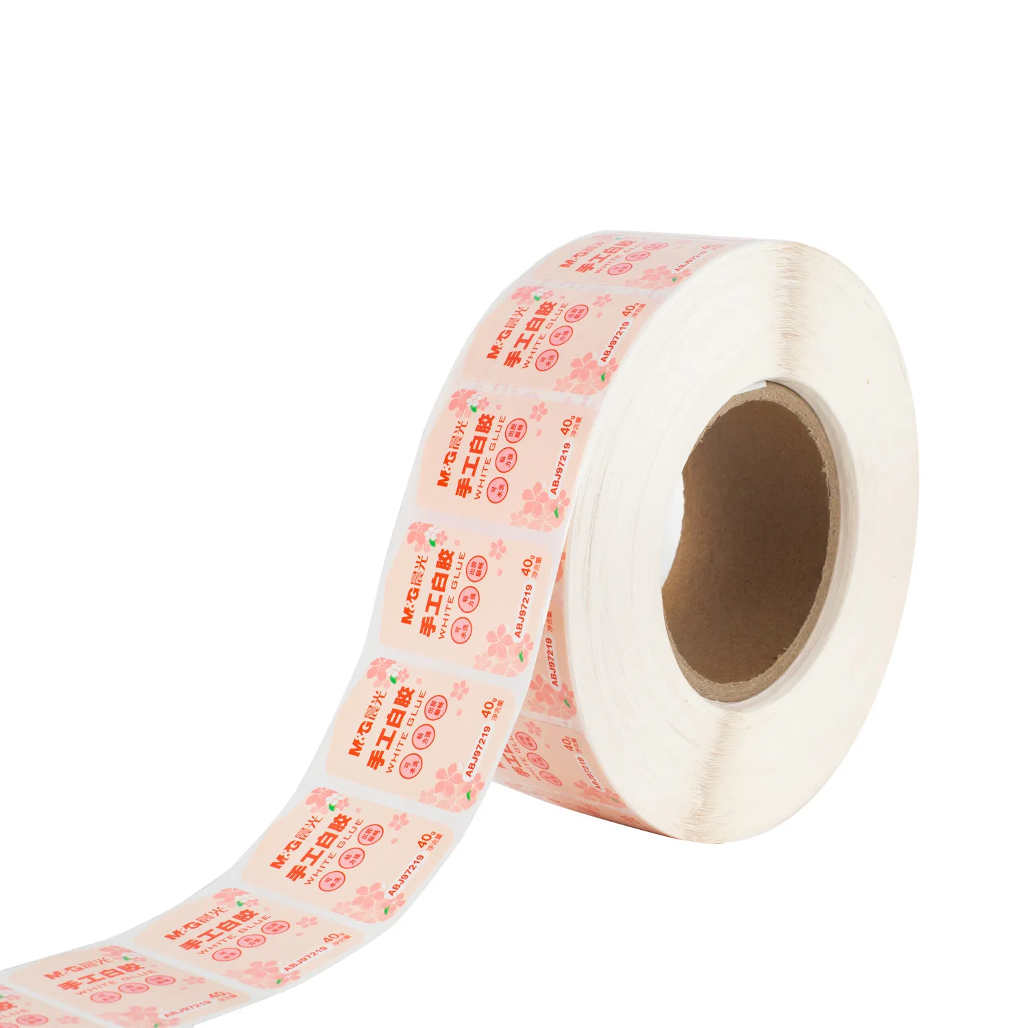 Factory Direct Self Adhesive Packaging Sticker Label in Roll