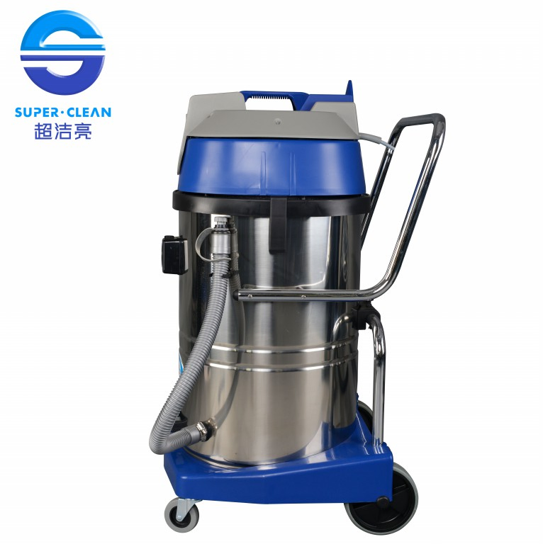 Industrial Vacuum Cleaner 60L 2000W Factory Price Power Suction Wet and Dry with Tilt