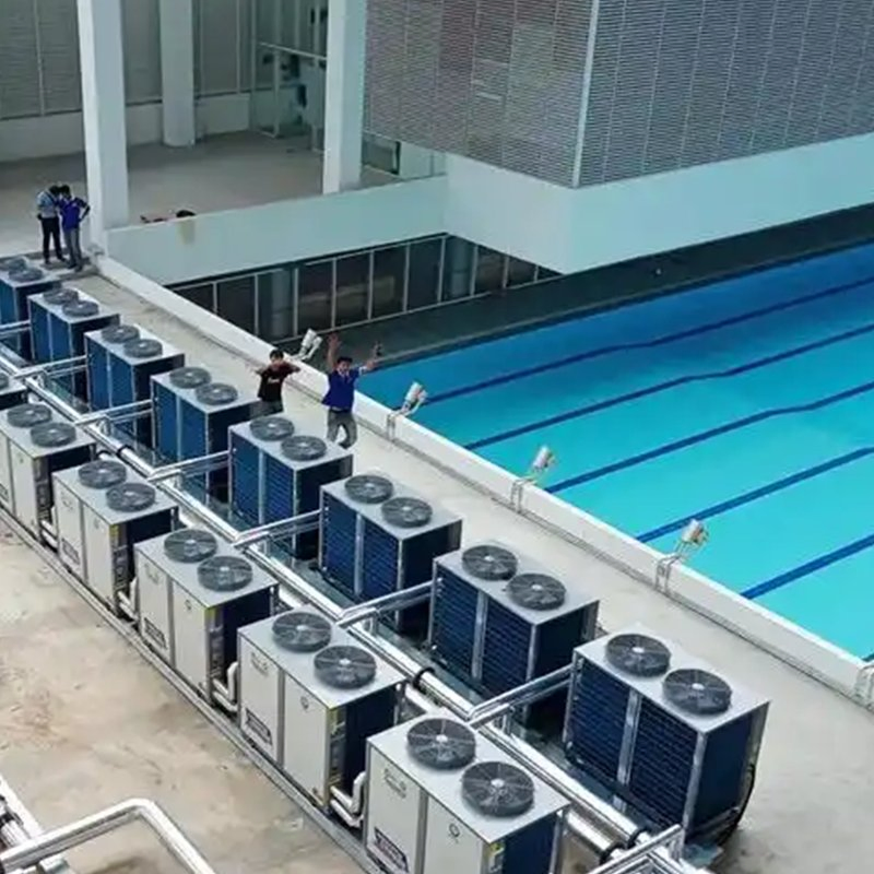 4.5kw-31kw R32 Residential on/off Air Source Water Heater Swimming Pool Heat Pump