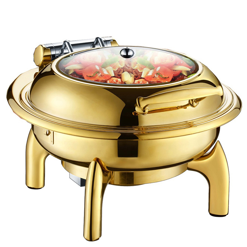 6L Chafing Dish Buffet Set Stainless Steel Chafers for Catering Dinner Wedding Party