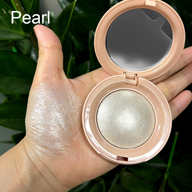 Hot Selling Beauty Highlighter Glow Makeup Custom Highlighter Powder Makeup Custom Pigmented Highlighter Makeup Palette