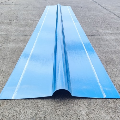 Anticorrosion FRP Ridge Cap Fiberglass Reinforced Plastic Ridge