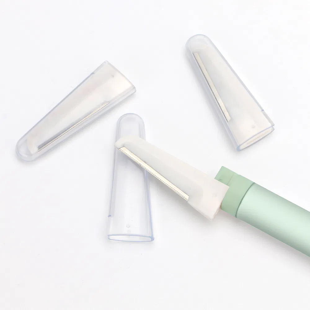 Dermaplaning Face Exfoliating Tool Eyebrow Razor Metal Handle Dermaplaner