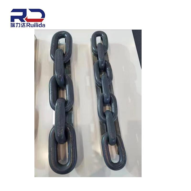 High Quality G100/G80/G63 Mining High-Tensile Compact Chain - Flat Chain/Alloy Steel Heavy-Duty Galvanized Welded Mining Link Chain for Lifting