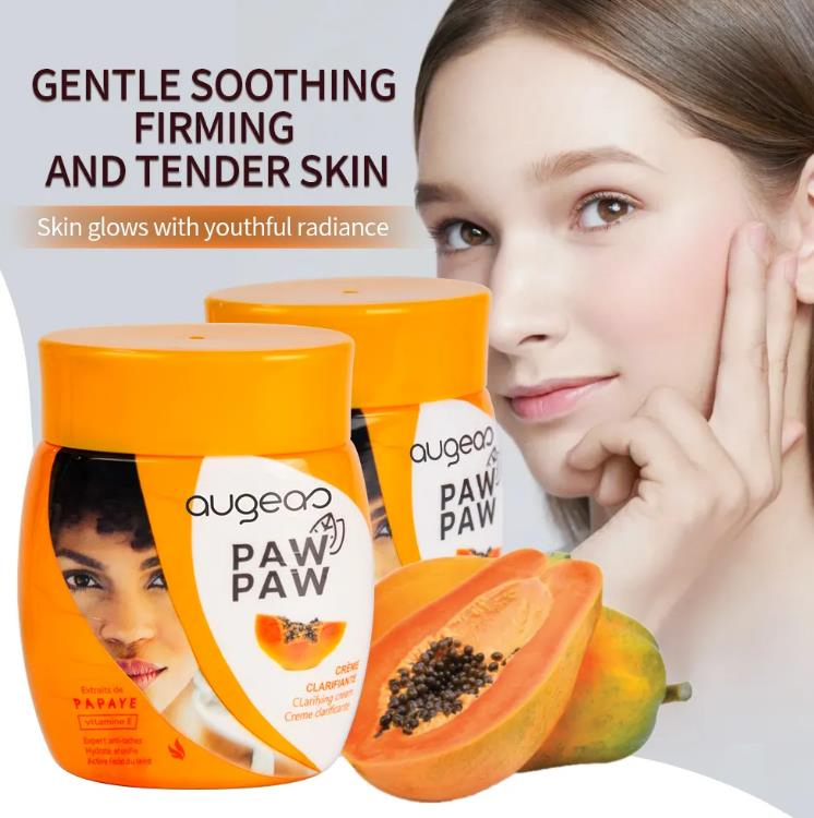 Online Wholesale and Retail High Quality Paw Paw Lotion Set Whitening Cream Crema Curpo Best Moisturizing Whitening Papaya Face Cream & Lotion