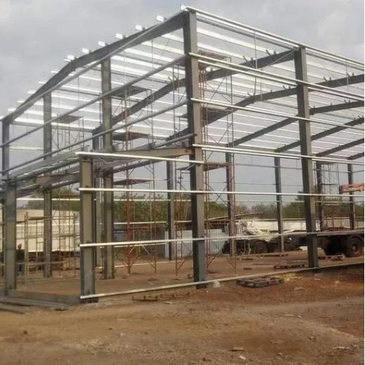 Prefab Tiny Portable Modular Prefabricated Container Folding Structure Frame Steel House Warehouse