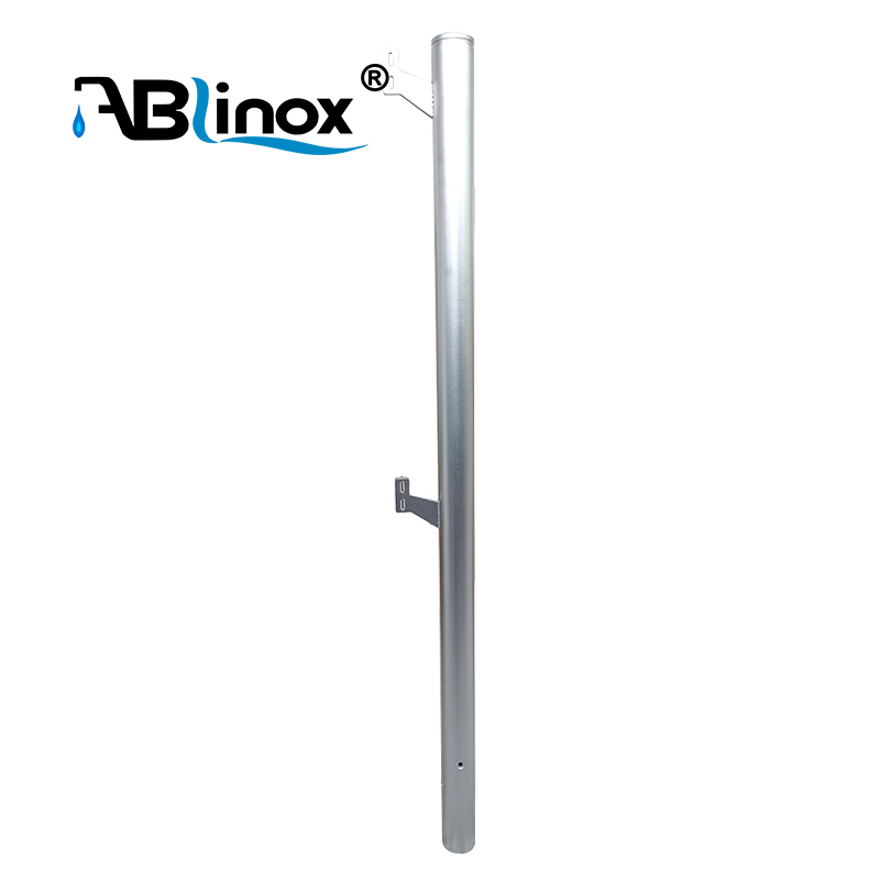 OEM/ODM 304 Stainless Steel Sandblasted Surface Staircase Handrail Balustrade