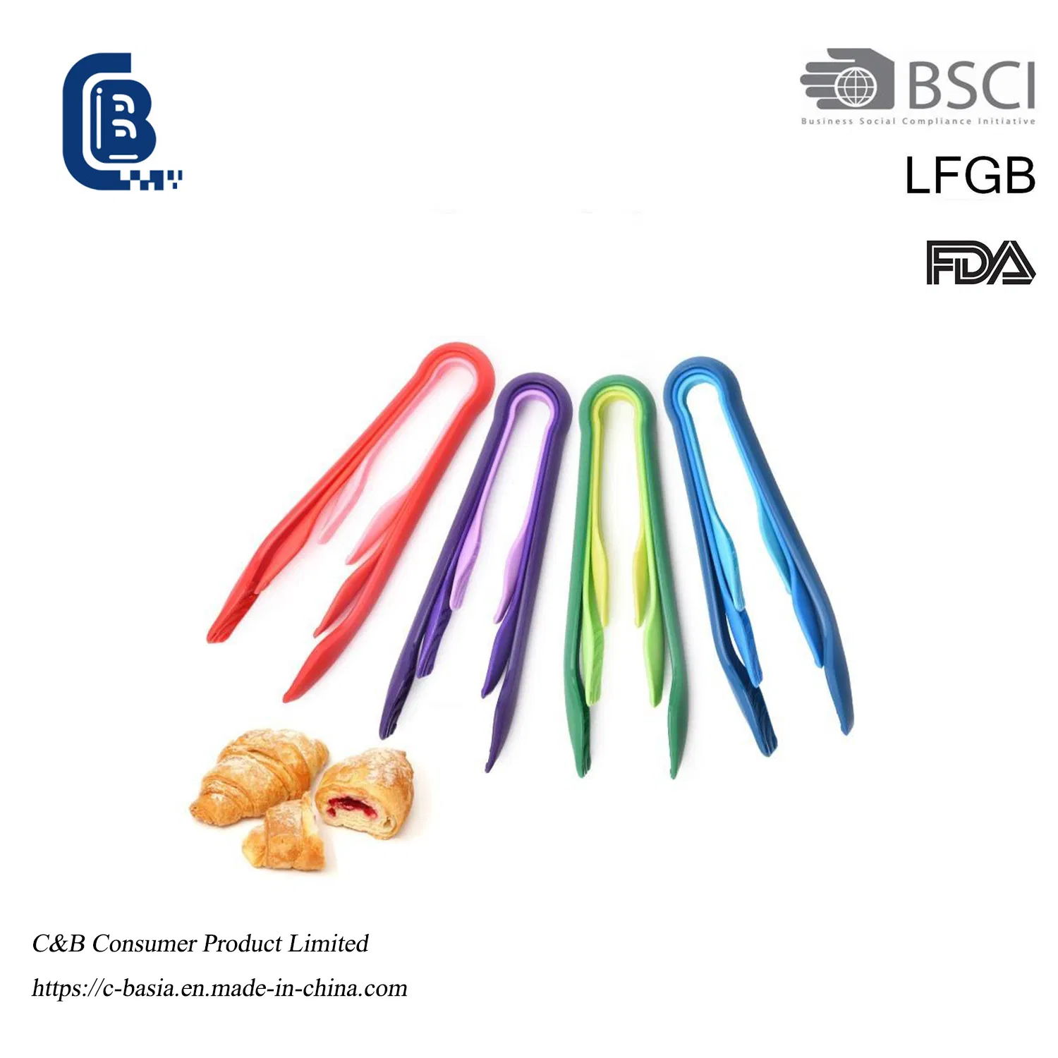 Кухонные щипцы из PP для готовки и сервировки