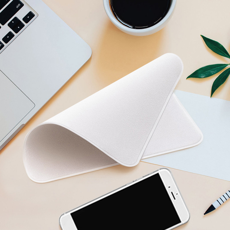 2021 New Polishing Cloth Microfiber Cleaning Cloths for Cell Phone/iPad/Laptops/Apple Watch Series 6/Camera Lens/TV Screen