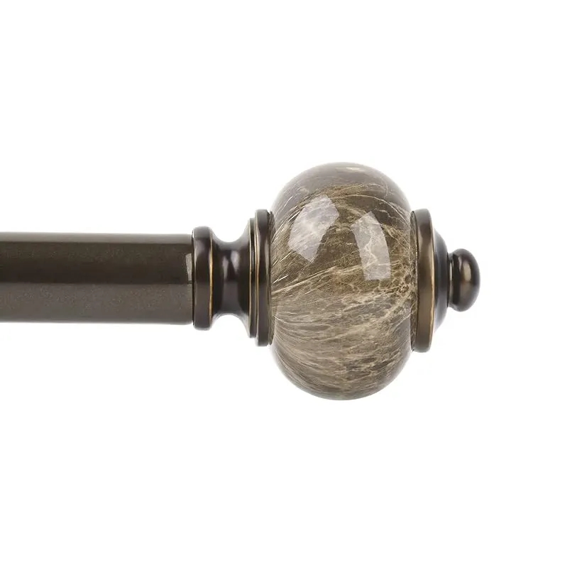 Window Curtain Iron Accessories Aluminum Material Simple Style Curtain Rod