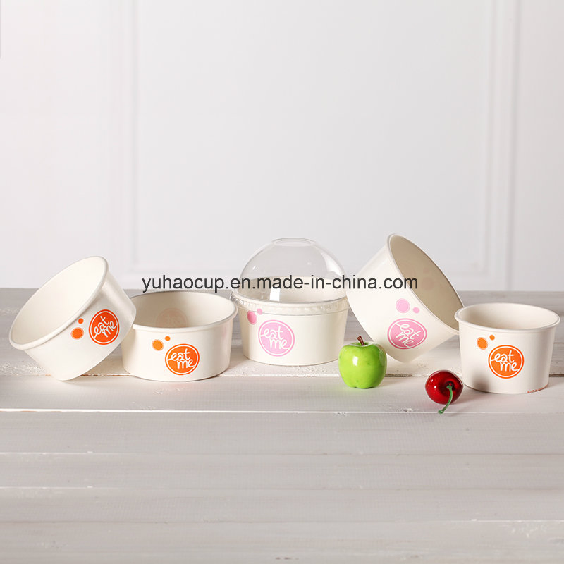 Yogurt and Ice Cream Cup with Lid