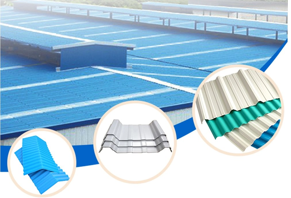 High Wave Construction Plastic UPVC Roofing Sheet for Factory
