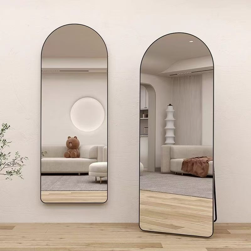 Only for Your Home and Furniture Full Length Mirror with Black and Gold Frame
