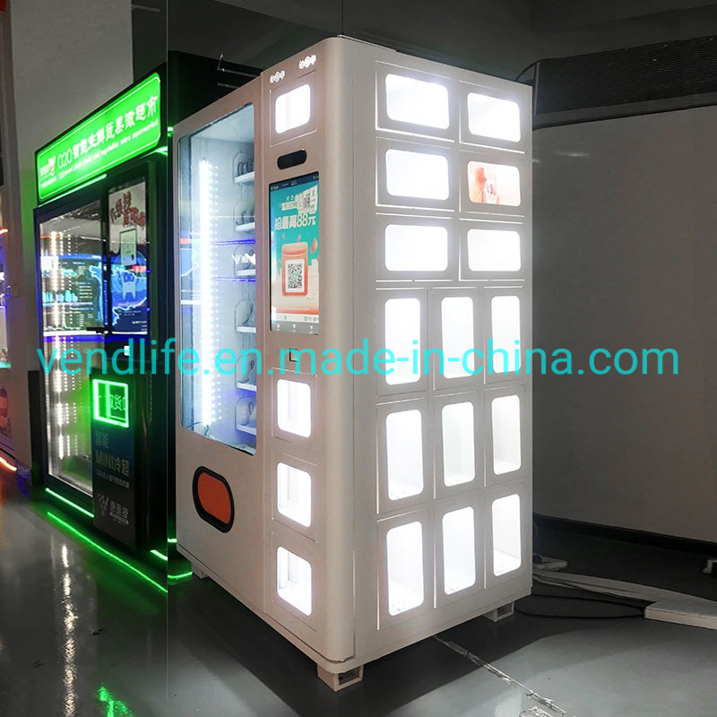 Factory Price Touch Screen Food Beverage Refrigerated Vending Equipment 24 Hours Smart Automatic Snack Cold Drink Combo Vending Machine for Sale Coin Operated