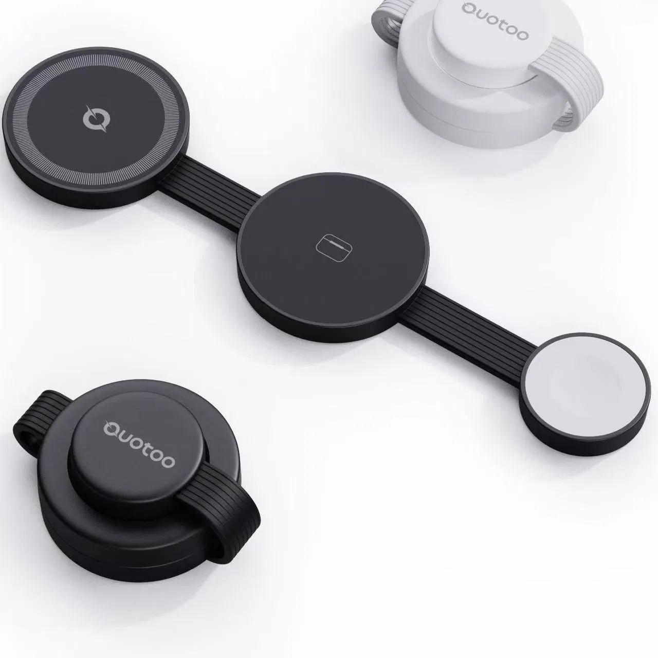New Desktop Foldable 3-in-1 Magnetic Wireless Charger Suitable for Phones