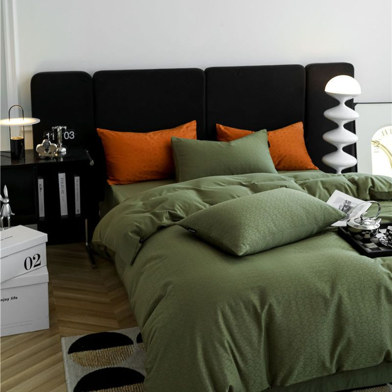 High Quality Bedding 100% Long-Staple Cotton Sheet Four Piece Sheet Set