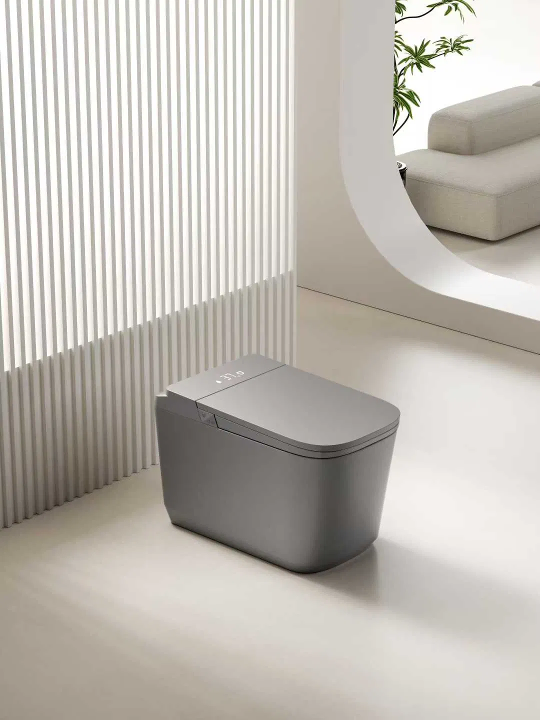 New Design Styles Luxury Large Bowl Various Colorful Floor Standing Smart Toilets