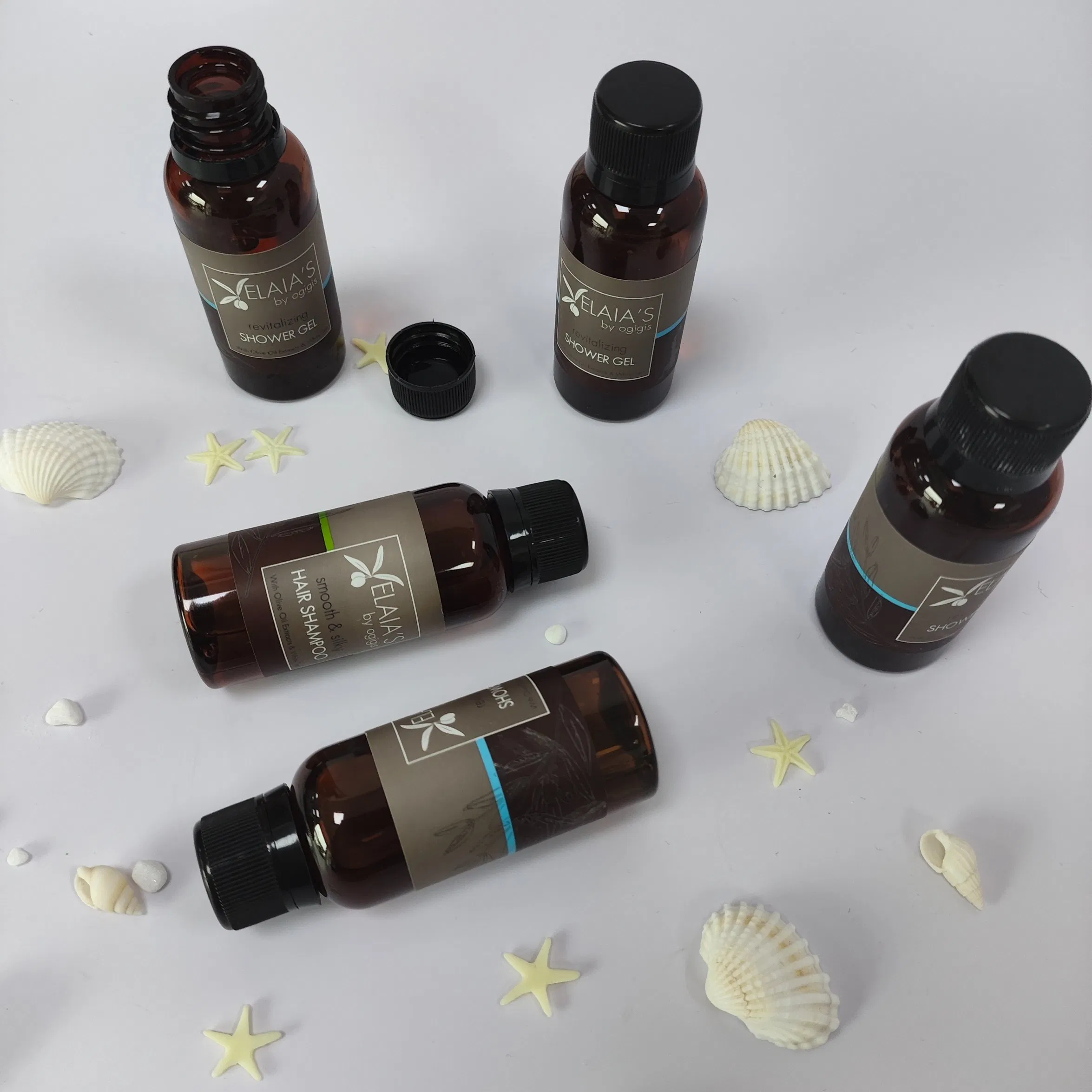 Luxury 25ml 30ml 35ml Packing for Shampoo with Conditioner Body Wash and Body Lotion Set
