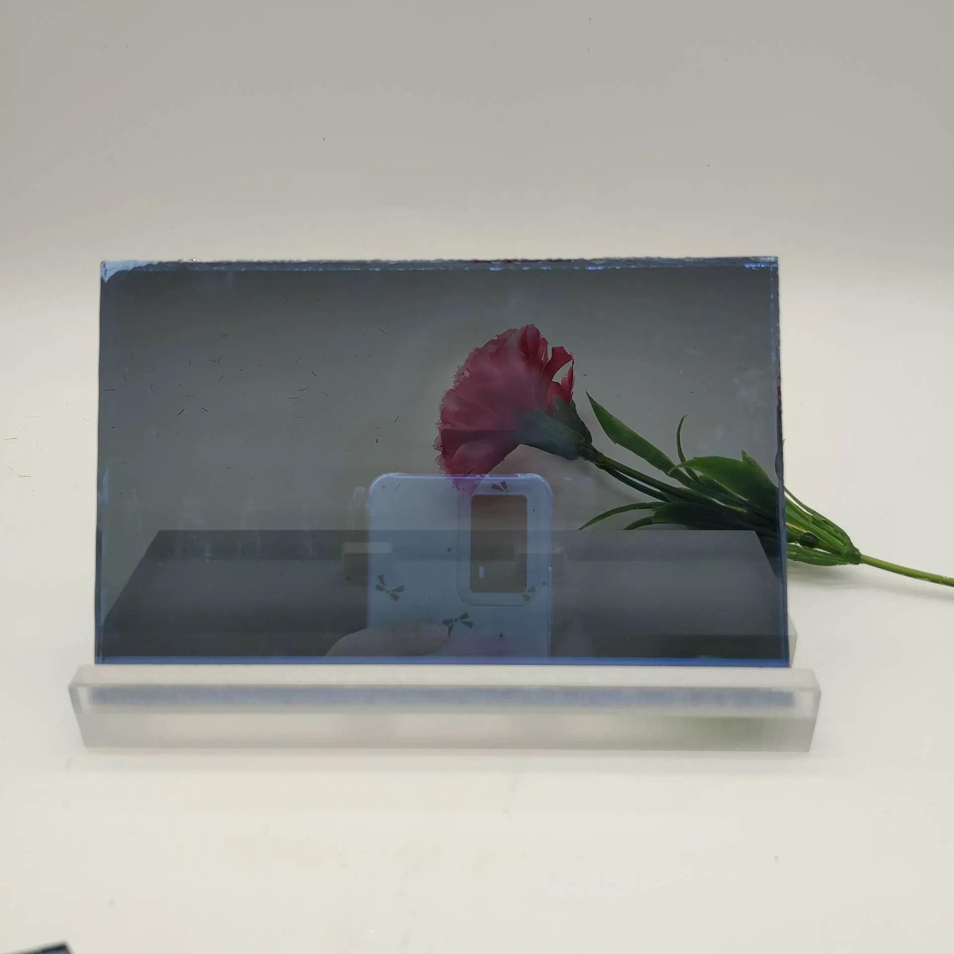4mm 2140*3300mm Blue/Bronze/Grey/Green/Pink/Violet Reflective Glass