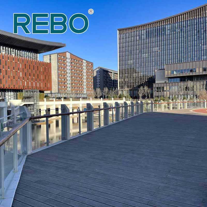 Террасная доска из бамбука для сада и патио