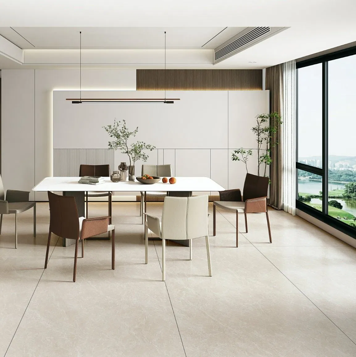 Colorgres Tile Color Sintered Stone Mangolia Grandiflora Design Project Tile