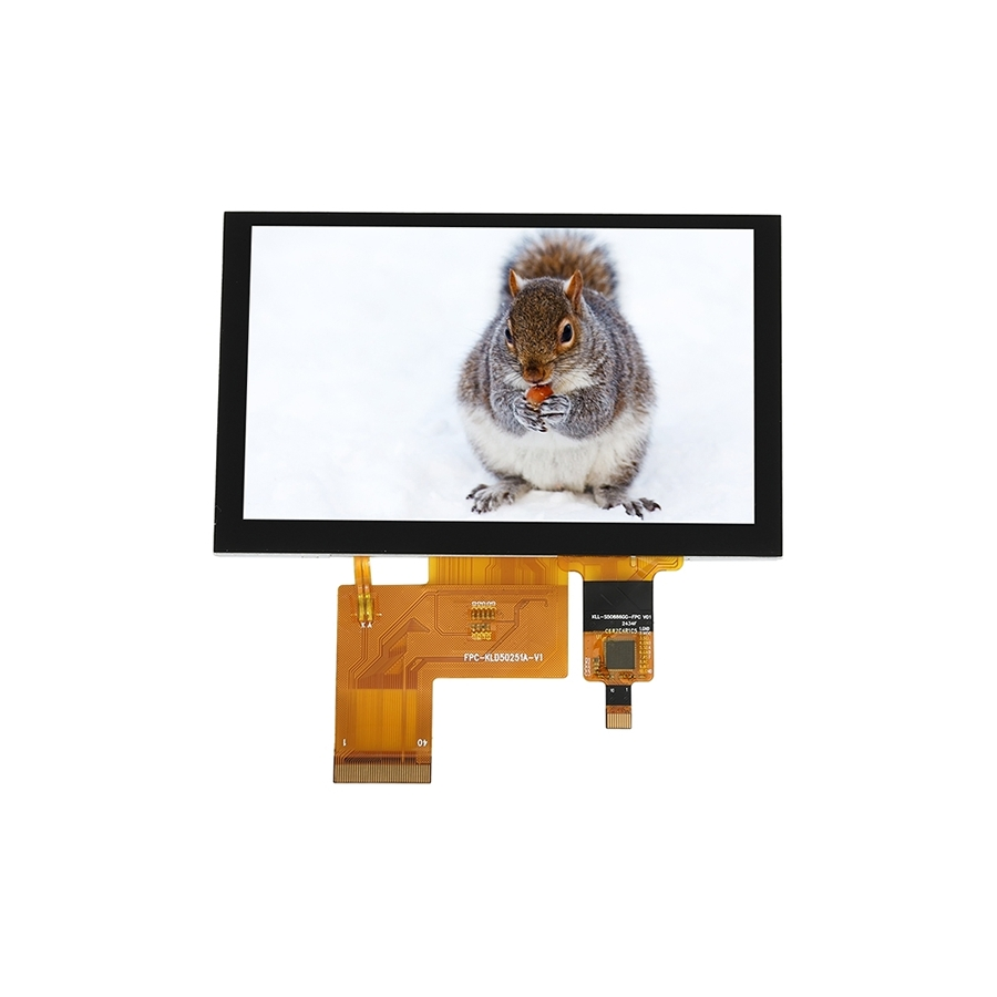 Premium 800X480 5'' High Brightness LCD Module for Touch Screen Interfaces