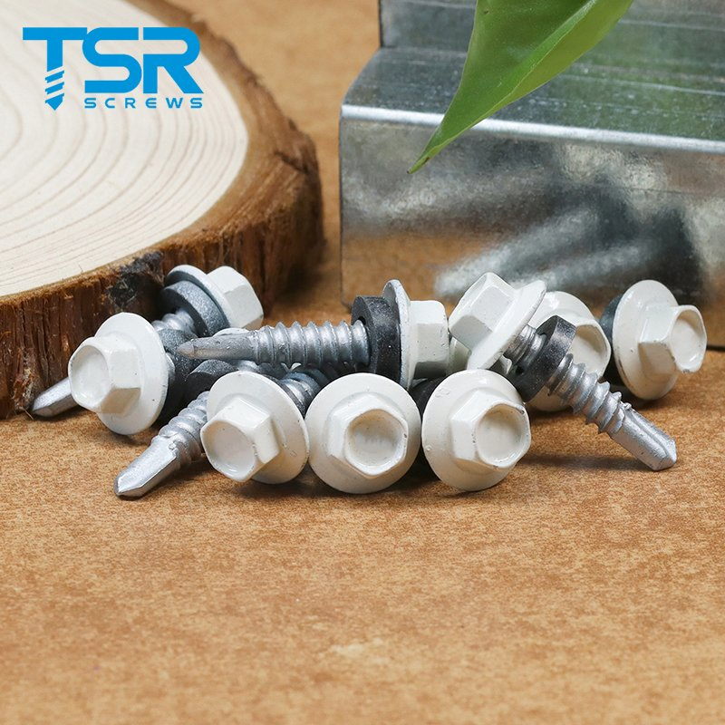 Саморез для профнастила Ruspert с буром и окраской