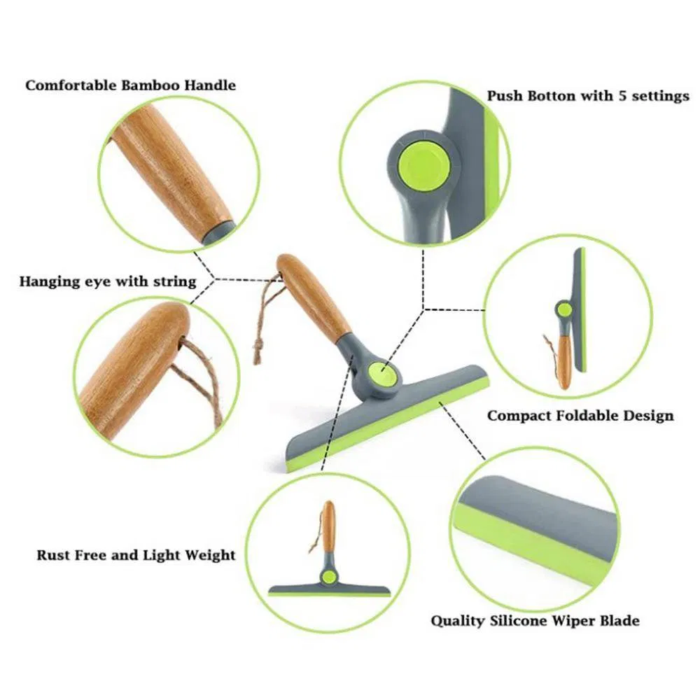 Premium Car Window Cleaner Squeegee for Streak-Free Shine