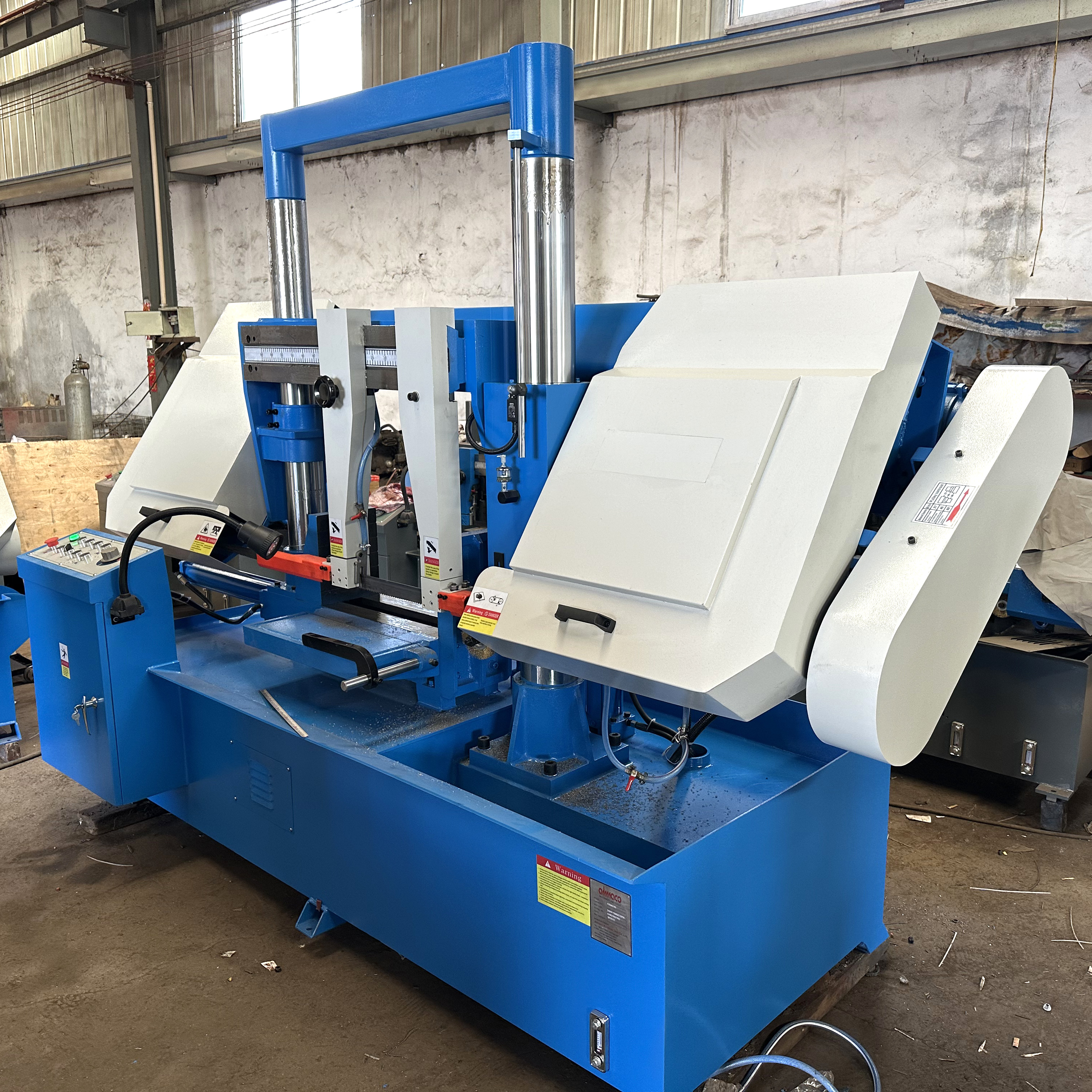 Станок ленточнопильный настольный автоматический по металлу