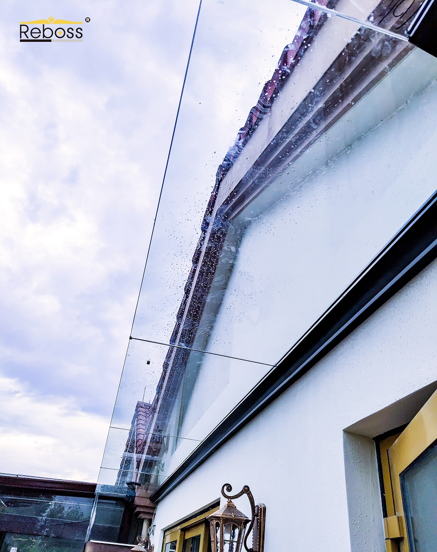 Modern Glass Canopy and Entrance Roof