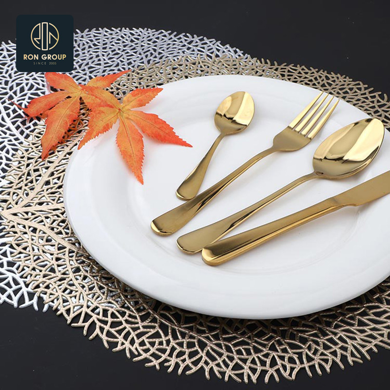 Wholesale Irregular Shape Dining Table Mats Heat Resistant Placemat for Restaurant