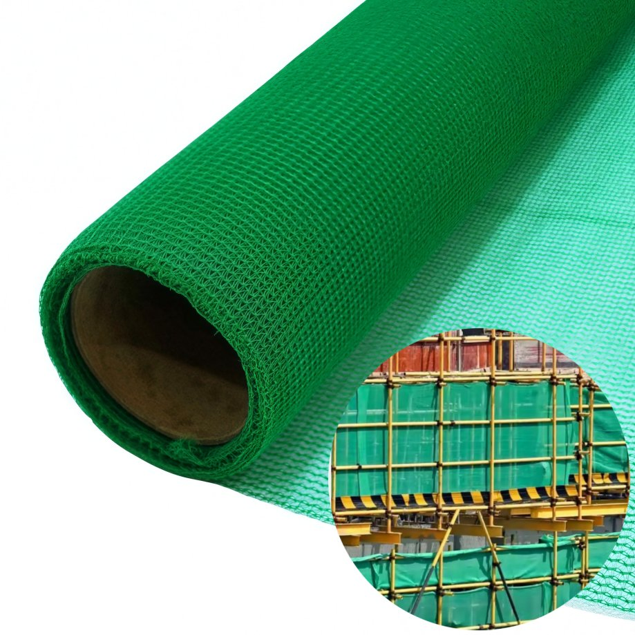 Factory-Made HDPE/PE/PP Green Safety Net Safety Netting for high-Risk Construction Sites