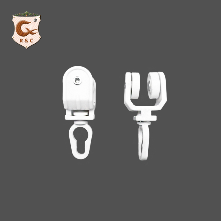 Manufacture Easy Installation Ripple Fold Curtain Track Accessories S Fold Runners