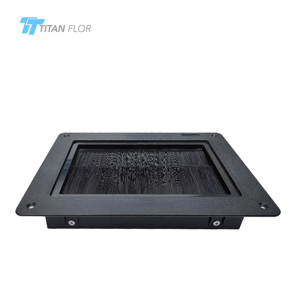 PP Injection Molded Round Raised Floor Brush Grommet