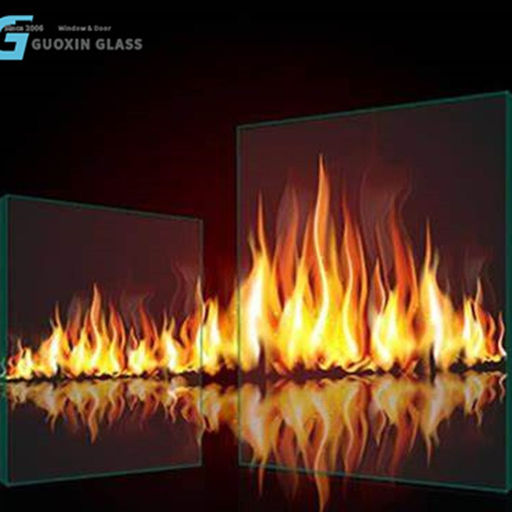 Fireproof Glass for Fireplaces with Heat and Flame Control and Energy Efficiency for Sustainable Living