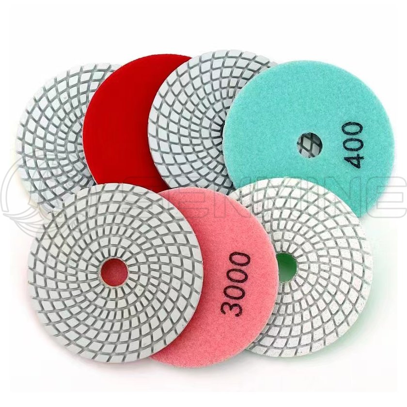 Алмазные полировальные круги 100 мм для мокрой шлифовки